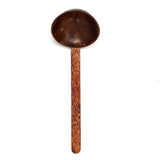 Sahya Dale Coconut Ladle Medium - Hand Made - Made from Coconut Shell and Coconut Wood