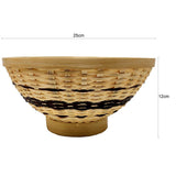 Sahya Dale Bamboo Multipurpose Basket (25cm Diameter)- Vegetable- Fruits - Organic - Hand Made