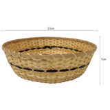 Sahya Dale Bamboo Multipurpose Basket (23cm Diameter)- Chapati- Roti- Paratha