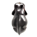 Sahya Dale Wooden Elephant Statue- Hand Made - Made from Mahogany Wood 26cm x 20cm (8inch)