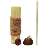 Sahya Dale Bamboo Puttu Maker/Traditional Puttu Kutti/Steamer - Made from Bamboo & Coconut Shells