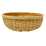 Sahya Dale Bamboo Basket (21cm Diameter) - Multipurpose - Chapati- Paratha - Roti- Hand Made