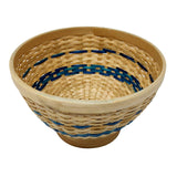 Sahya Dale Bamboo Basket (18cm Diameter) - Multipurpose - Vegetables- Fruits- Chapati - Hand Made