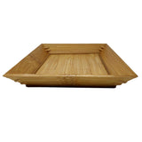 Sahya Dale Bamboo Serving Tray Rectangle(28cm x 20cm)- Tea- Coffee- Organic - Hand Made - Made from Bamboo