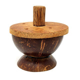 Sahya Dale Coconut Shell Puttu Maker/Chiratta Puttu Steamer - Made from Coconut Shells and Wood