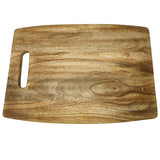Sahya Dale Mango Wood Cutting Board with Handle 33cm x 23cm x 2cm- Best Kitchen Reversible Chopping Board for Meat Cheese and Vegetables