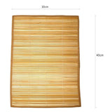 Sahya Dale Bamboo Table Mat (40cm x 30cm)- Kitchen & Dining Placemat