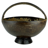 Sahya Dale Coconut Shell Basket - Hand Made