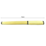 Sahya Dale Bamboo Coconut Shell Ball Point Pen Blue- Natural & Eco- Friendly Pen