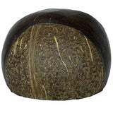 Sahya Dale Coconut Shell Bowl - Matte and Glossy Finish - Salad, Smoothie, Cereal and Ice Cream Bowl, Brown