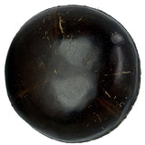 Sahya Dale Coconut Shell Bowl - Centre Matte and Sides Glossy Finish - Salad, Smoothie, Cereal and Ice Cream Bowl, Brown