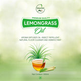 Sahya Dale Lemongrass Oil 500ml - Natural Floor Cleaner and Disinfectant - Insect Repellent- Aroma Diffuser