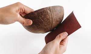 How to Make Coconut Shell Bowl at Home Using Simple Tools