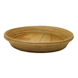 Sahya Dale Bamboo Serving Tray Round(25cm Diameter)- Tea- Coffee- Organic - Hand Made - Made from Bamboo