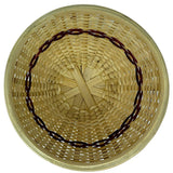 Sahya Dale Bamboo Basket with Lid- Multipurpose - Chapati - Paratha - Roti- Organic - Hand Made