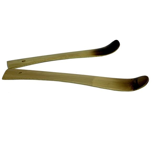 Sahya Dale Bamboo Shoe Horn (Pack of 2) - Hand Made Bamboo Wood Shoe Horn - Helps Put on Shoes