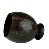 Sahya Dale Coconut Shell Juice Cup - Hand Made - Juice, Shakes and Hot Drink Glass