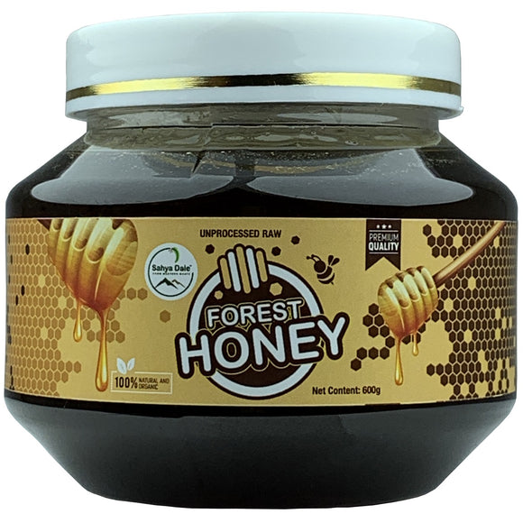Sahya Dale Black Forest Honey 600g- Product of The Western Ghats