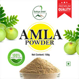 Sahya Dale Amla Powder 150g- 100% Natural Indian Gooseberry Powder- For Hair, Skin and Health- Product of The Western Ghats
